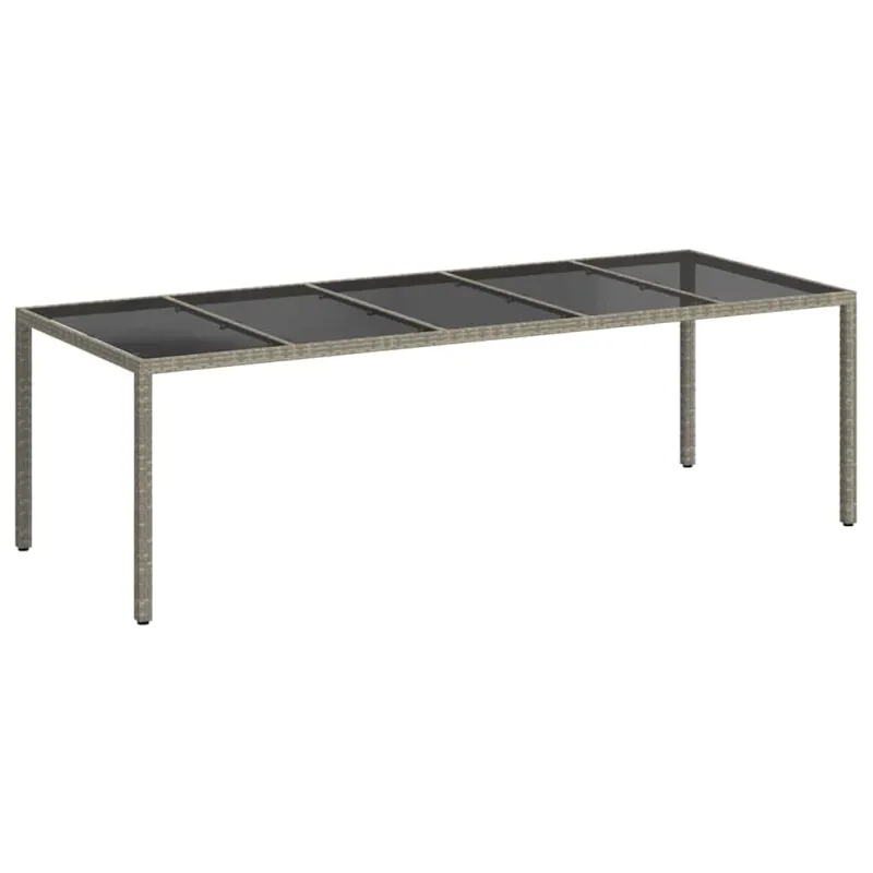 Sodo pöytäpiste Pilka 250 x 100 x 75 cm polyrataska