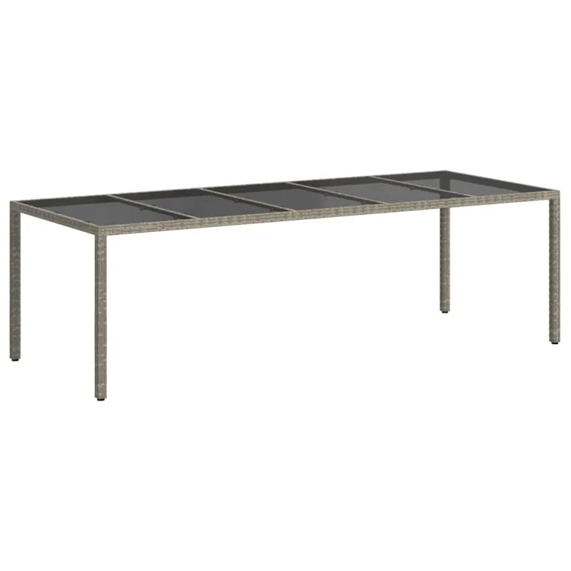 Sodo pöytäpiste Pilka 250 x 100 x 75 cm polyrataska