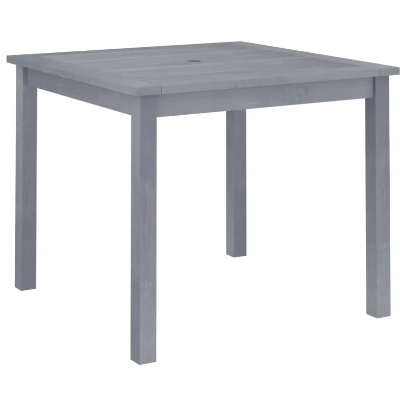Sodo valgomojo stalas, 88x88x74cm, akacijos medienos masyvas