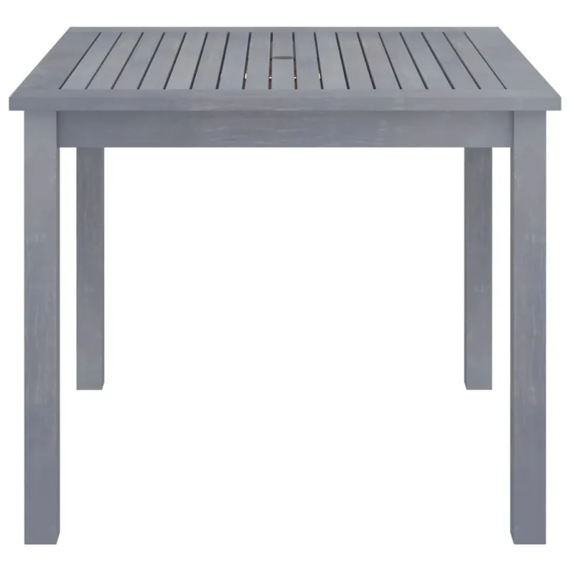 Sodo valgomojo stalas, 88x88x74cm, akacijos medienos masyvas