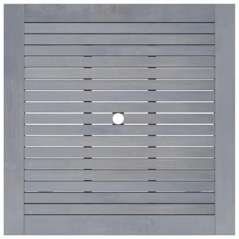 Sodo valgomojo stalas, 88x88x74cm, akacijos medienos masyvas