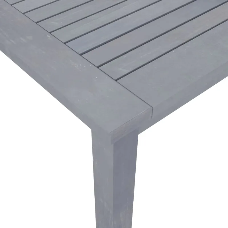 Sodo valgomojo stalas, 88x88x74cm, akacijos medienos masyvas