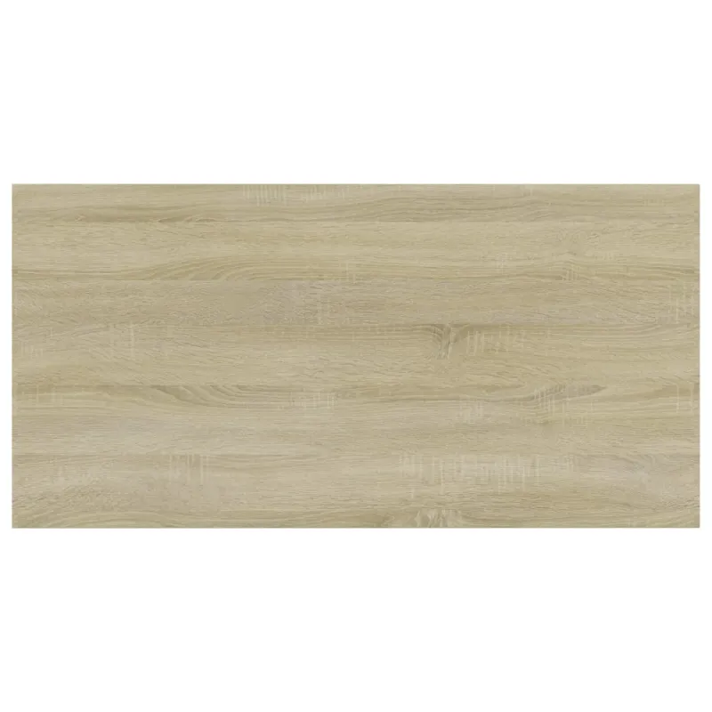 Knygų lentynos plokštės, 4vnt., ąžuolo, 80x40x1,5cm, MDP