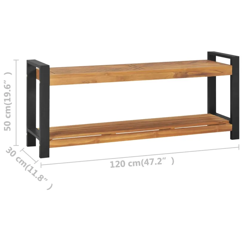 Suoliukas, 120cm, tikmedžio medienos masyvas