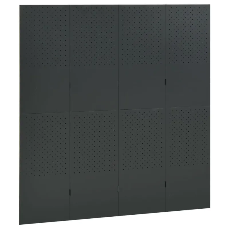 Kambario pertvaros, 4 dalių, 2vnt., pilkos, 160x180cm, plienas