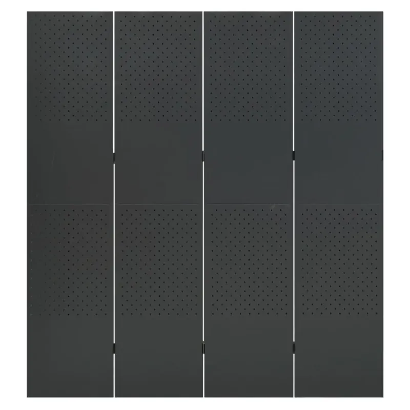 Kambario pertvaros, 4 dalių, 2vnt., pilkos, 160x180cm, plienas