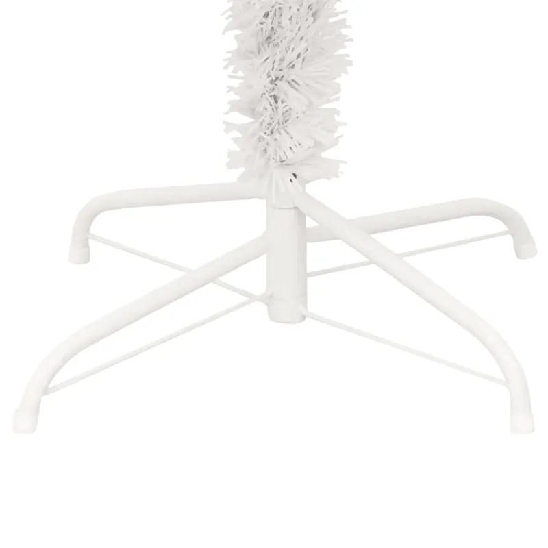 Kalėdų eglutė su stovu, balta, 150cm, PVC, spiralės formos