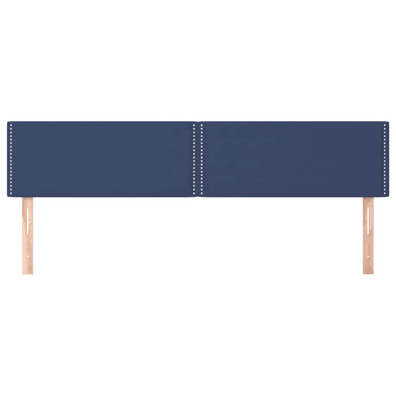 Galvūgaliai, mėlynas, 180x5x78/88 cm, audinys