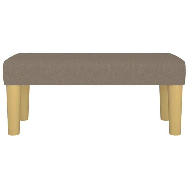 Suoliukas, taupe spalvos, 70x30x30cm, audinys