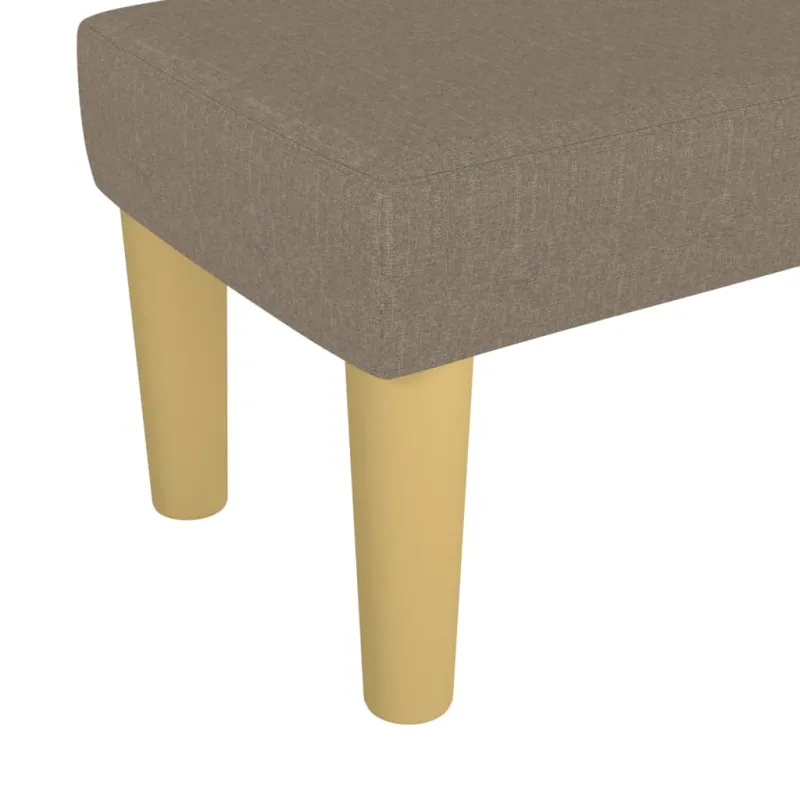 Suoliukas, taupe spalvos, 70x30x30cm, audinys