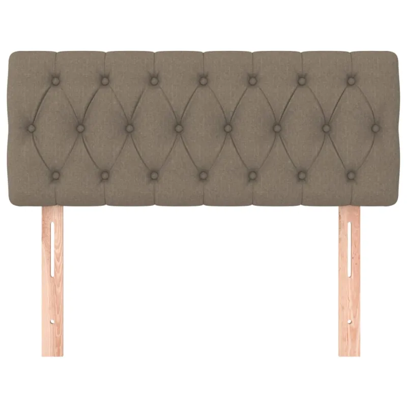 Galvūgalis, taupe spalvos, 100x7x78/88 cm, audinys