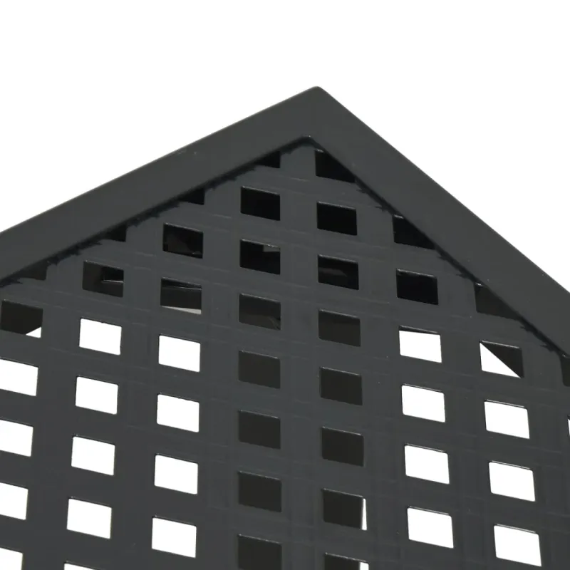 Sodo pöytä, antrasiitin väri, 165x80x72cm, terästä