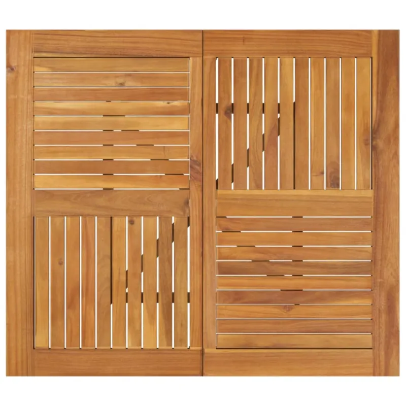 Sodo pöytätaso, 85x85x75 cm, akasiapuu massiivia