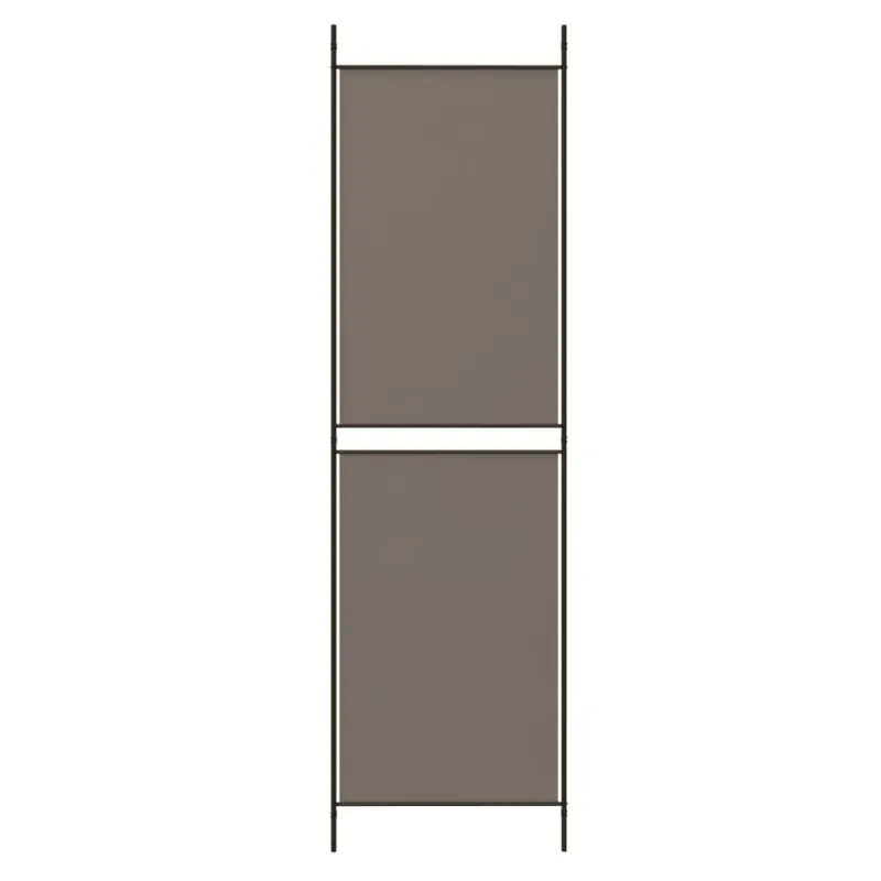 Kambario pertvara, 3 dalių, antracito, 150x200cm, audinys