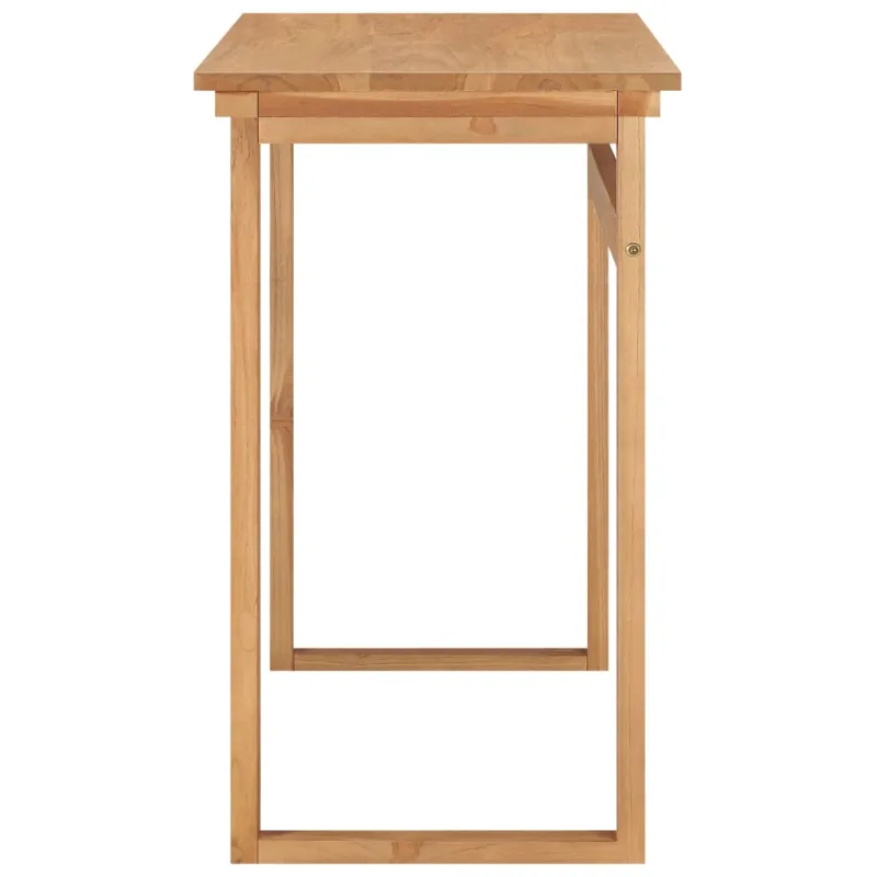 Rašomasis stalas, 100x45x75cm, tikmedžio medienos masyvas