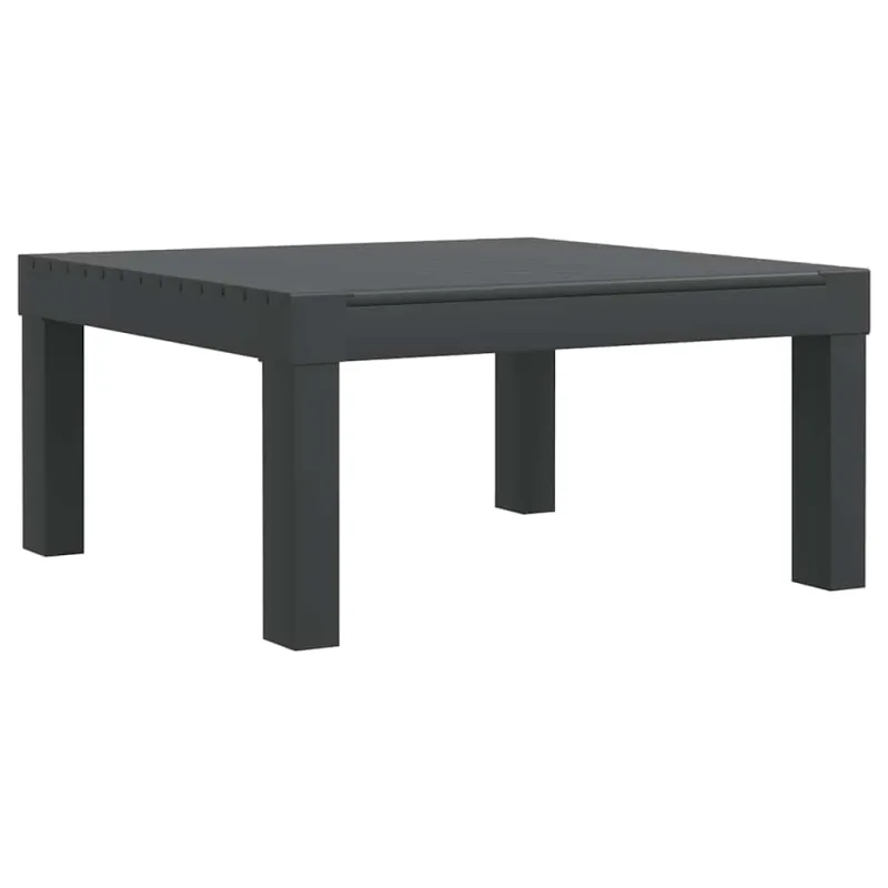 Aurinkotuoli ja tyynyt, antrasiitinharmaa, PP