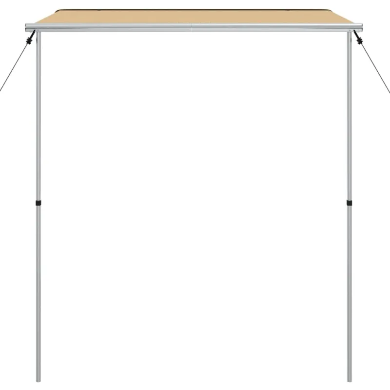 Markizė nameliui ant ratų, smėlio spalvos, 2,4x2x2,15m