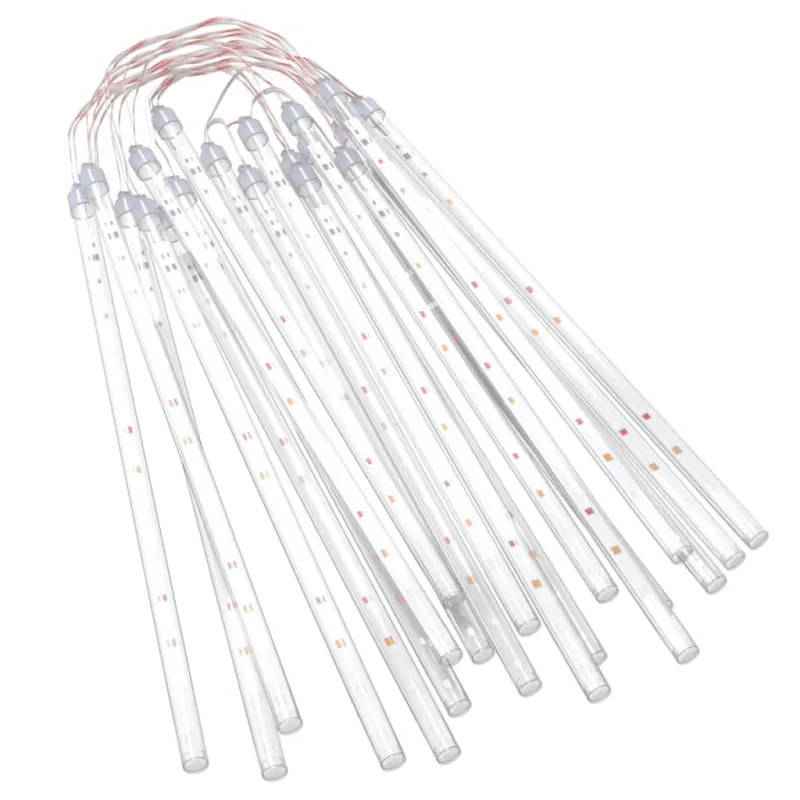 Girlianda meteorų lietus, 20vnt., 30cm, 480 spalvotų LED