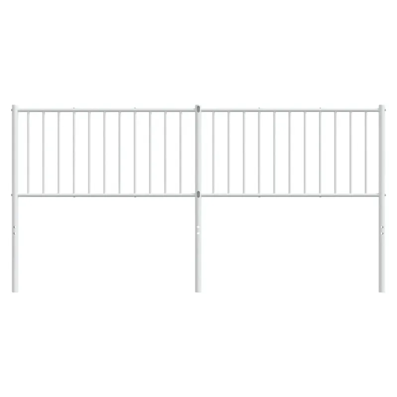 Metalinis pakaitinis galvūgalis, baltos spalvos, 180cm