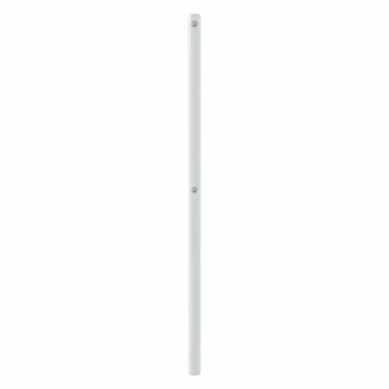 Metalinis pakaitinis galvūgalis, baltos spalvos, 180cm