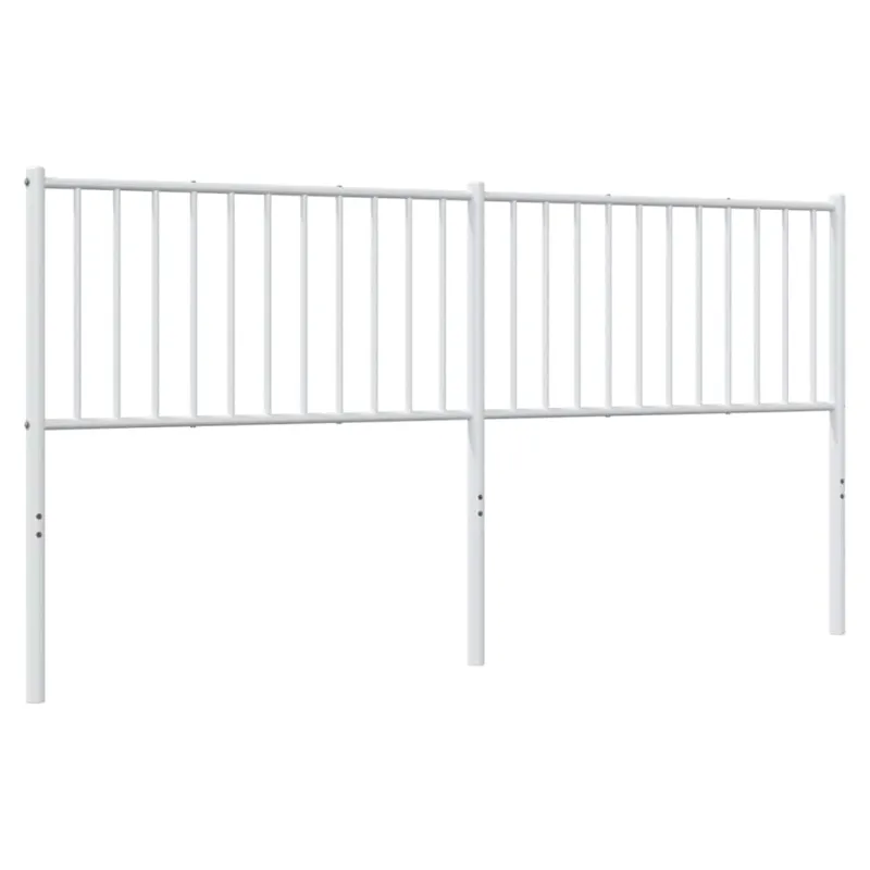 Metalinis pakaitinis galvūgalis, baltos spalvos, 180cm