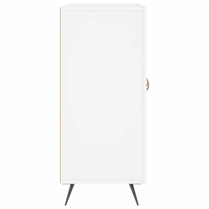Šoninė spintelė, baltos spalvos, 90x34x80cm, apdirbta mediena