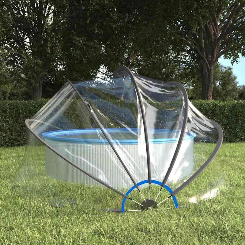 Skliautas baseinui, 406x203cm, PVC, apskritas