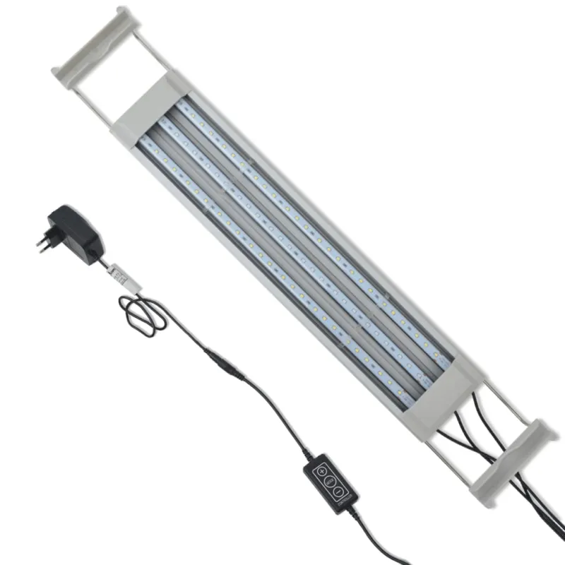 LED akvariumo lempa, 50–60cm, aliuminis, IP67