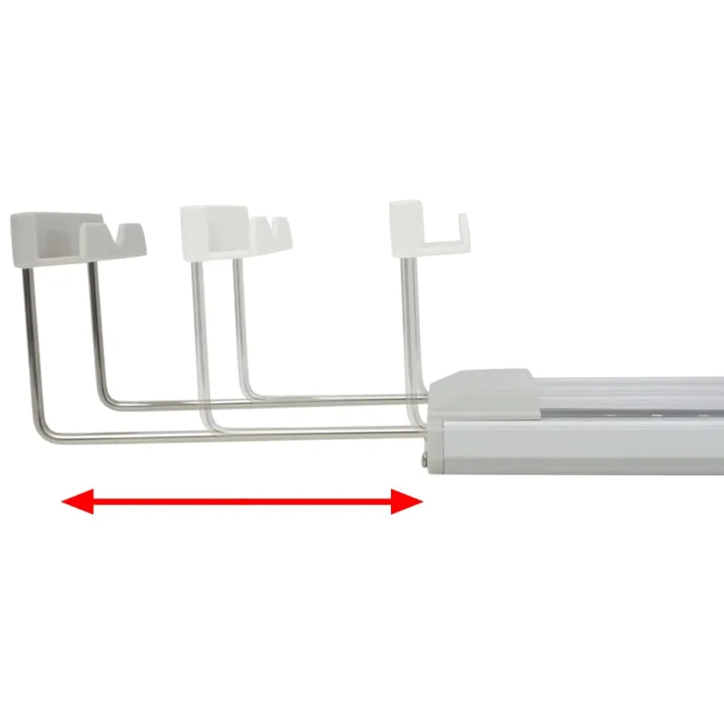 LED akvariumo lempa, 50–60cm, aliuminis, IP67