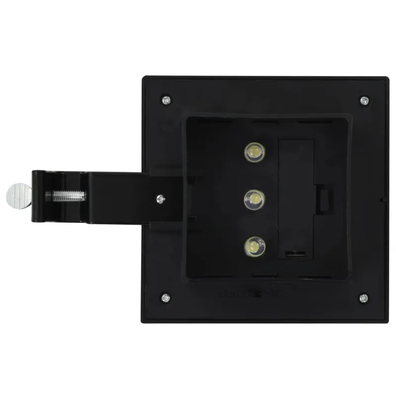 Saulės energija įkraunami lauko LED šviestuvai, 6vnt., 12cm