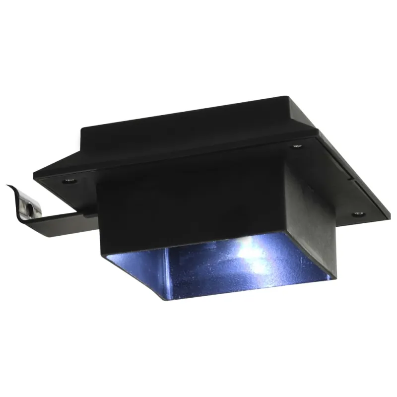 Saulės energija įkraunami lauko LED šviestuvai, 6vnt., 12cm