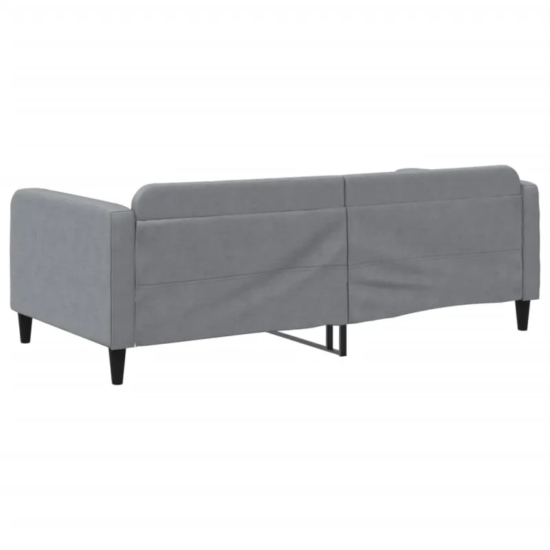 Sofa, šviesiai pilkos spalvos, 100x200cm, audinys