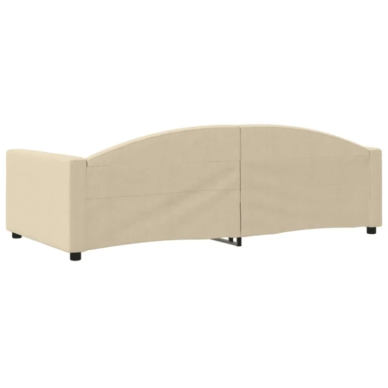 Sofa, kreminės spalvos, 100x200cm, audinys