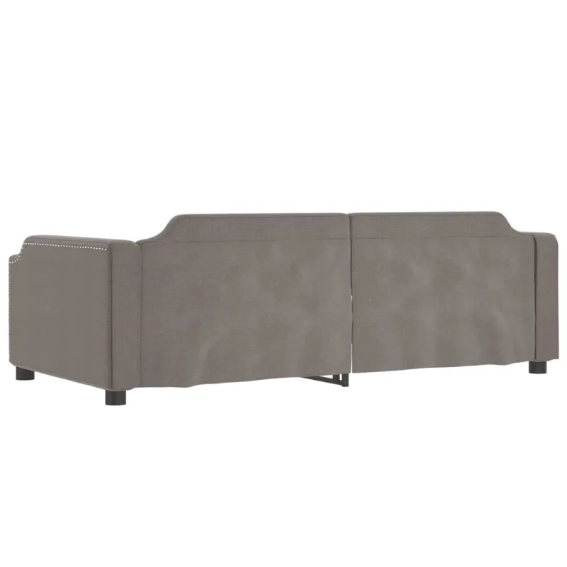 Sofa, taupe spalvos, 100x200cm, audinys