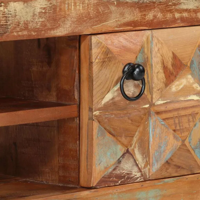 Televizoriaus spintelė, 112x30x45cm, perdirbta mediena