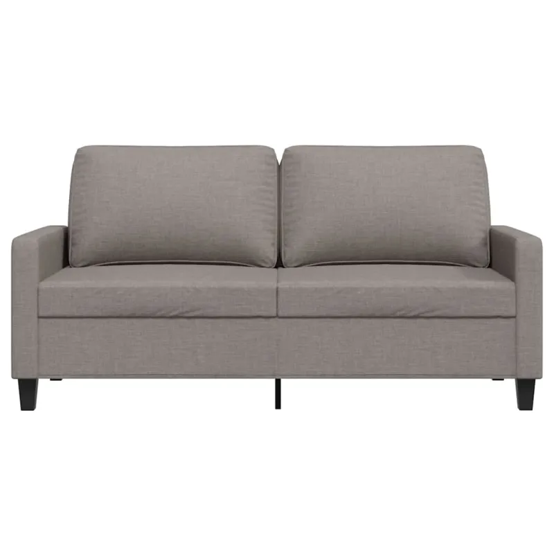Dvivietė sofa, taupe spalvos, 140cm, audinys