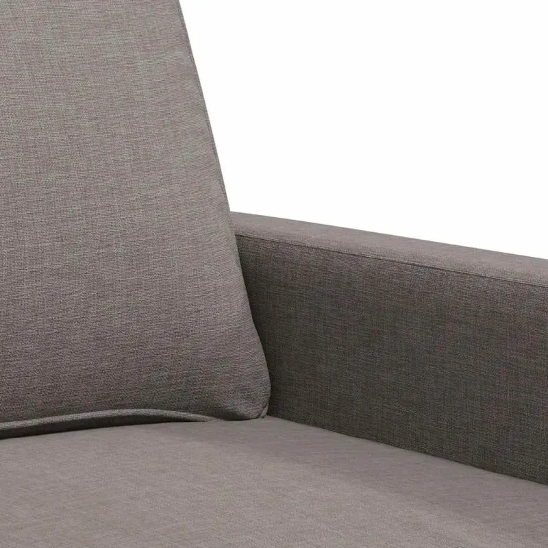 Dvivietė sofa, taupe spalvos, 140cm, audinys