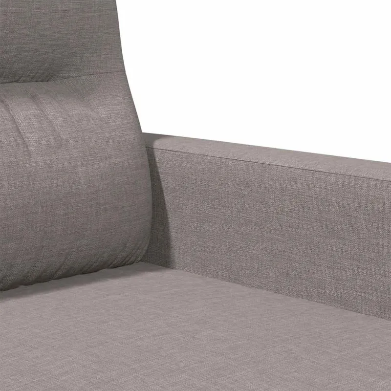 Dvivietė sofa, taupe spalvos, 120cm, audinys