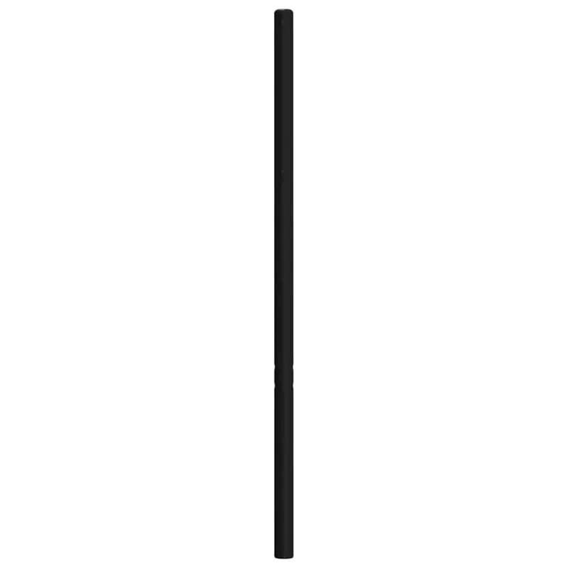 Metalinis pakaitinis galvūgalis, juodos spalvos, 75cm