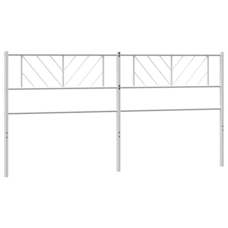 Metalinis pakaitinis galvūgalis, baltos spalvos, 200cm