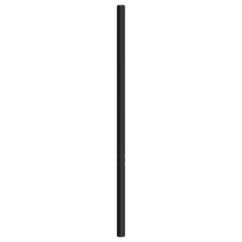 Metalinis pakaitinis galvūgalis, juodos spalvos, 200cm