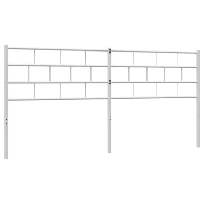 Metalinis pakaitinis galvūgalis, baltos spalvos, 200cm