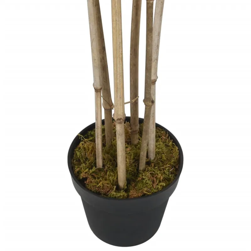 Dirbtinis bambukas, žalios spalvos, 200cm, 1380 lapų