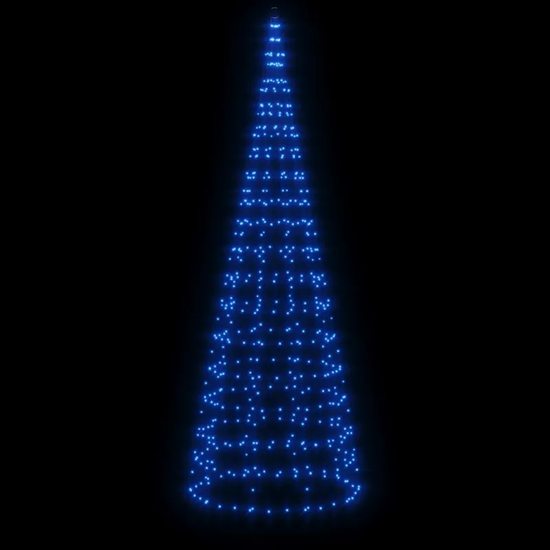LED Kalėdų eglutė 550 LED Mėlyna 300 cm