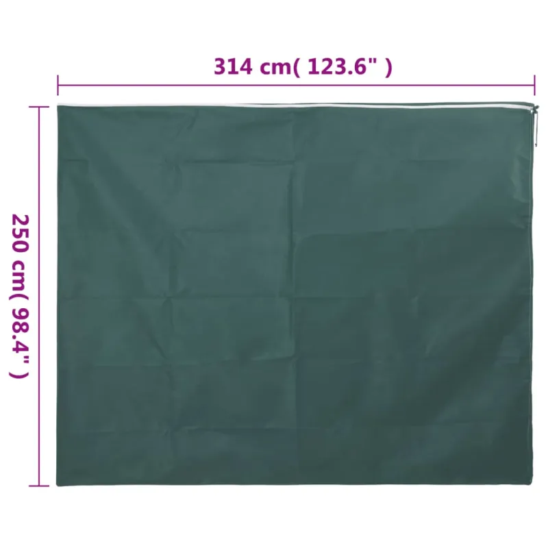 Uždangalas augalams su užtrauktuku, 3,14x2,5m, 70g/m²