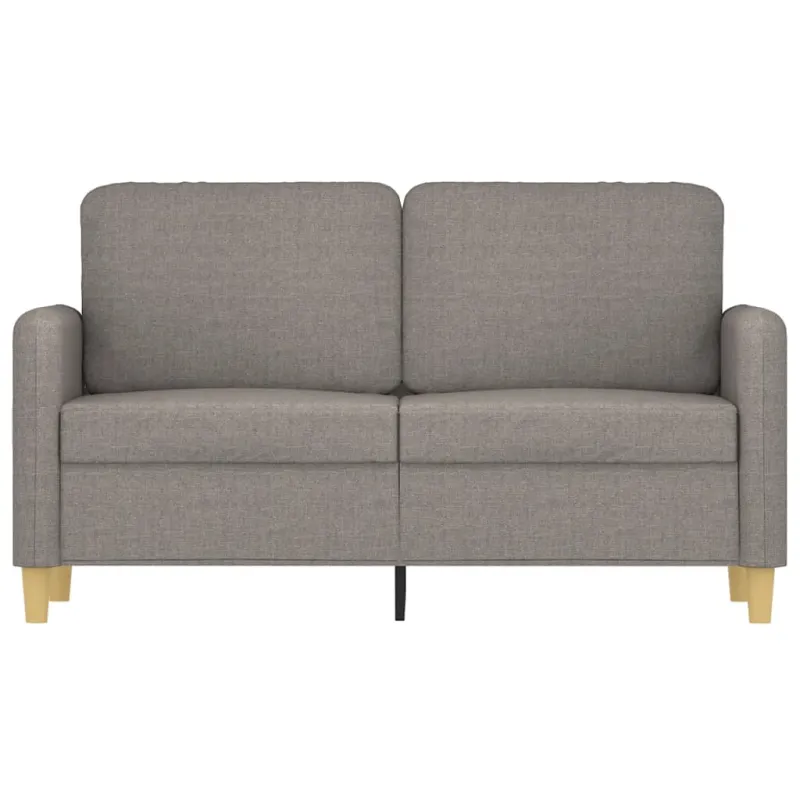 Dvivietė sofa, taupe spalvos, 120cm, audinys
