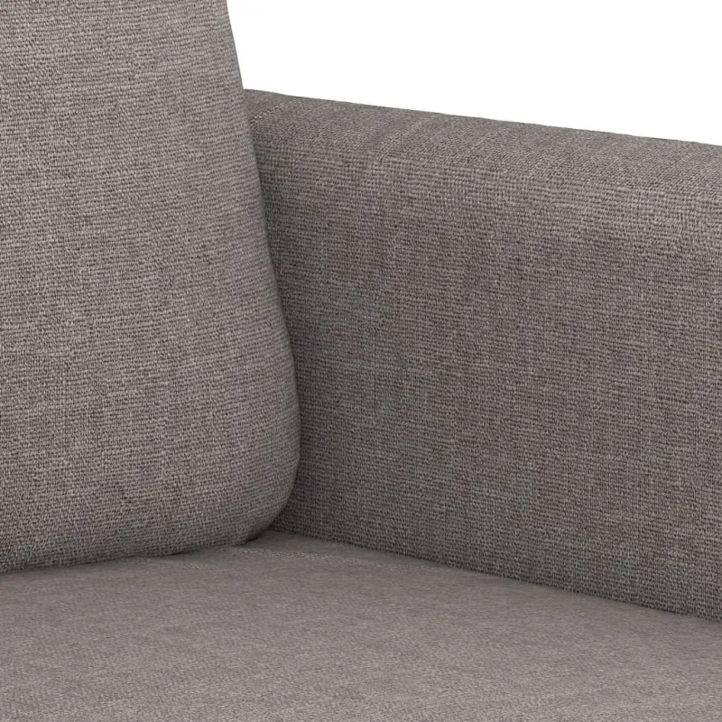 Dvivietė sofa, taupe spalvos, 120cm, audinys