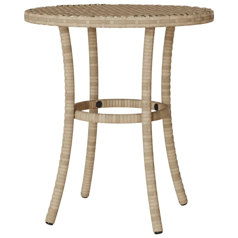 Bistro-Setti pehmusteilla, 3-os osat, hiekka, polyrattana