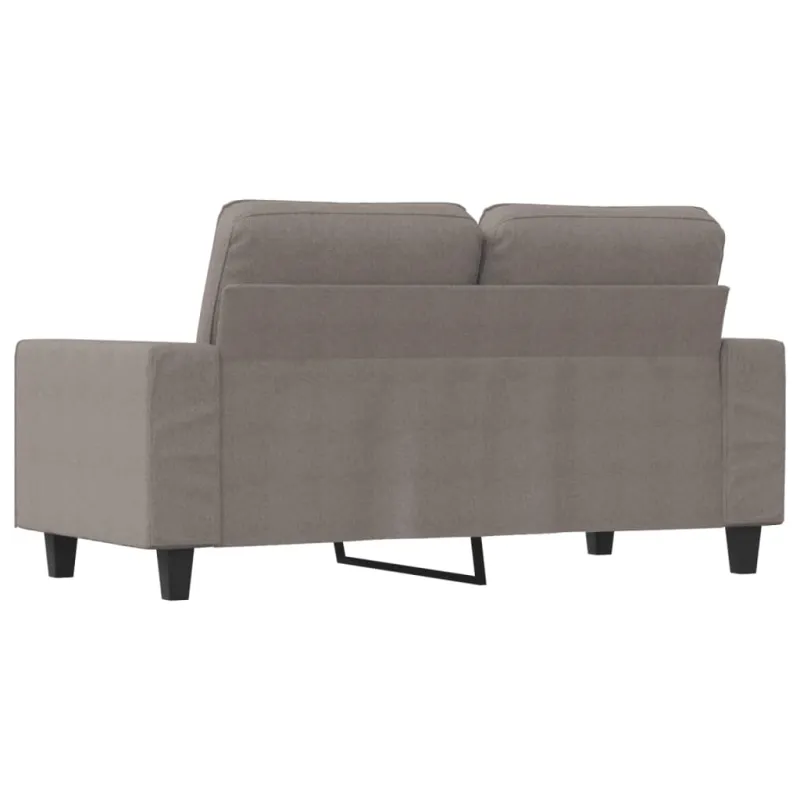 Dvivietė sofa, taupe spalvos, 120cm, audinys