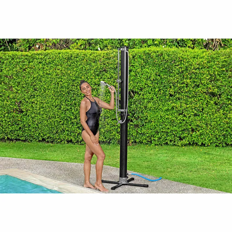 Bestway Solar Flow Lauko dušas, juodos spalvos, 20l